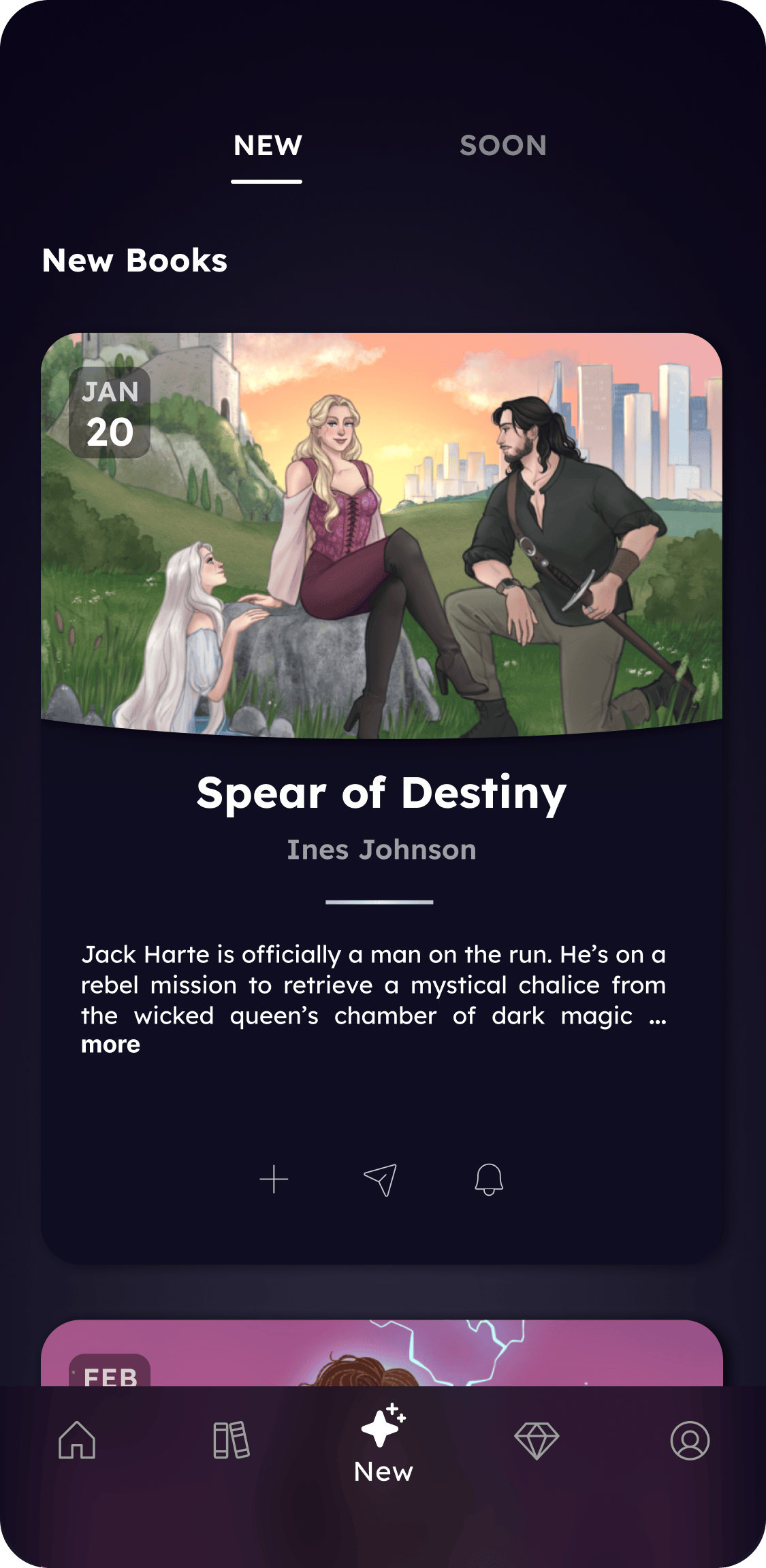 New tab - Latest releases and coming soon
