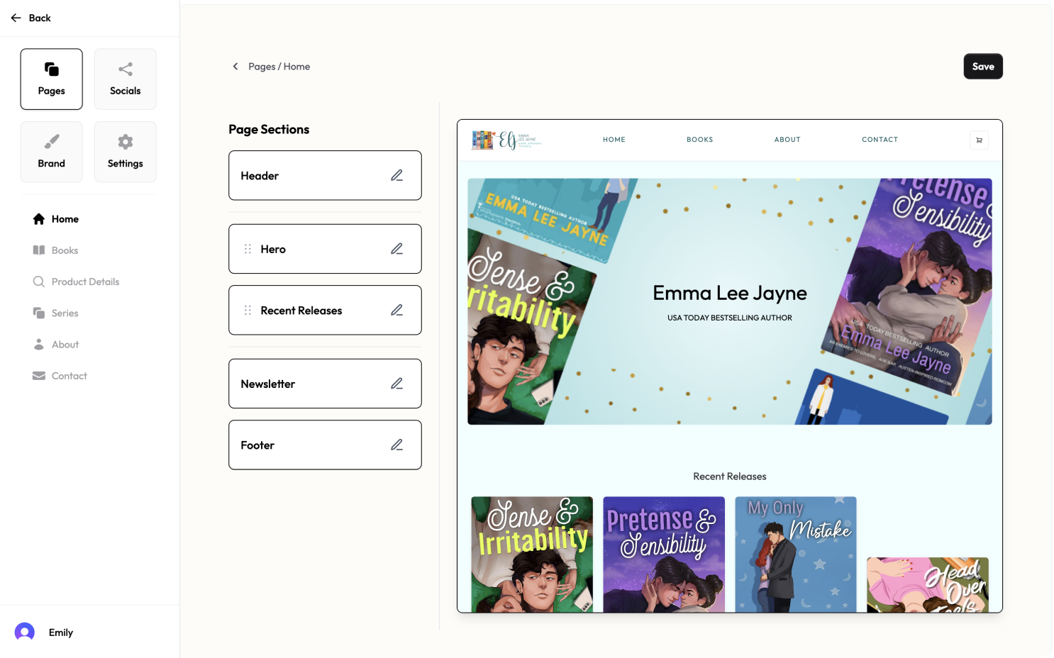 Visual Page Builder