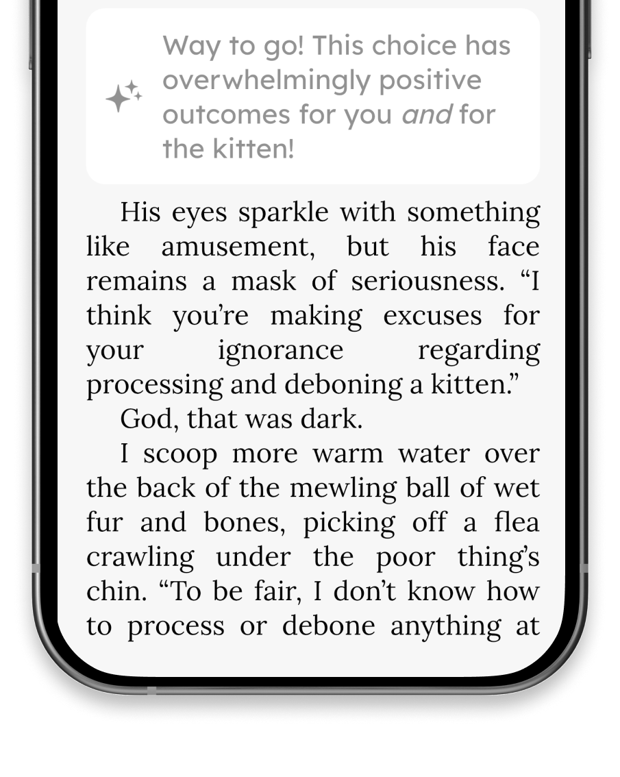 Editor's Note 4 - Story consequences