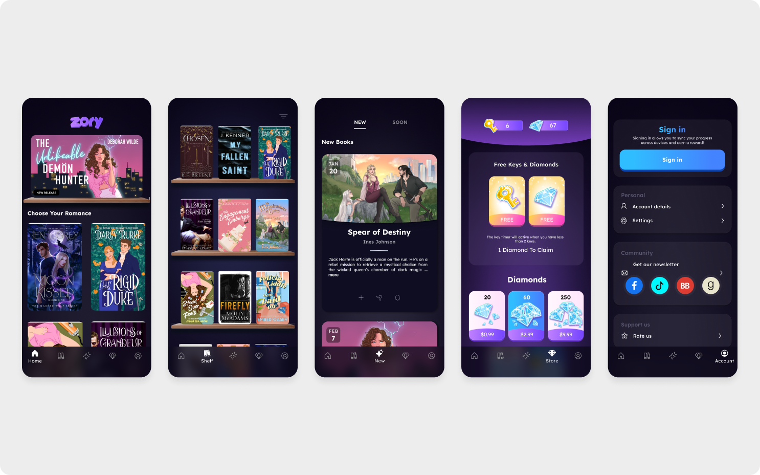 5-Tab Navigation