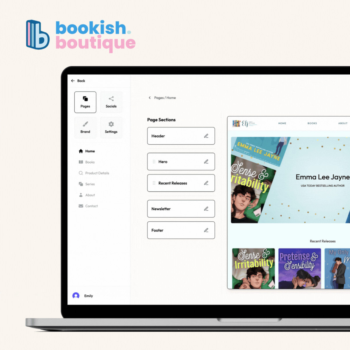 Bookish Boutique - E-commerce Platform